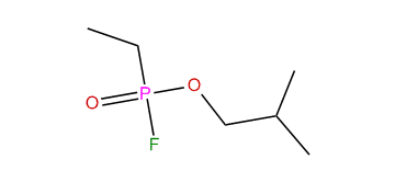 Isobutyl ethylphosphonofluoridoate